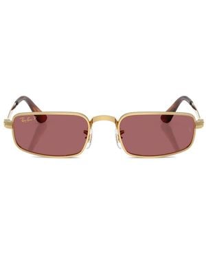 Ray-Ban Gafas De Sol Rectangulares De X A$Ap Rocky - Rosa