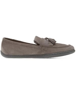 Be Lenka Tassel Fringe Loafers - Grey