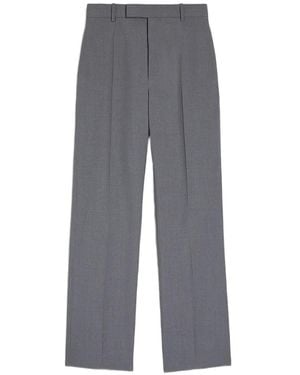 Jil Sander バージンウール パンツ - グレー