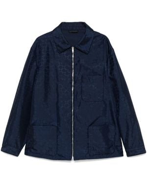 Givenchy Monogram 72 Jacquard Overshirt - Blue