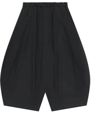 COMME DES GARÇON BLACK Dropped-Crotch Balloon Trousers - Blue
