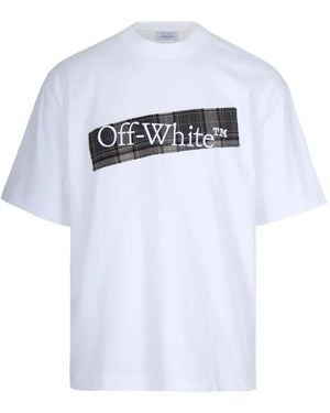 Off-White c/o Virgil Abloh T-Shirt Mit Diagonal Skate-Print - Weiß
