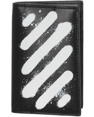 Off-White c/o Virgil Abloh Portafoglio A Righe - Nero