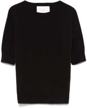 Vanisé Cashmere T-Shirt - Black