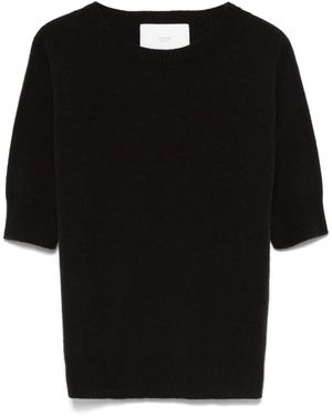Vanisé カシミア トップ - ブラック