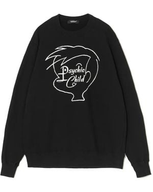 Undercover エンブロイダリー セーター - ブラック