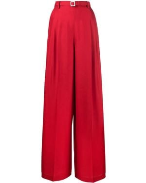 Ralph Lauren Pantaloni A Gamba Ampia - Rosso
