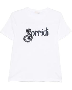 Liu Jo Embellished T-Shirt - White