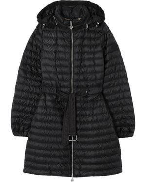 Burberry Nylon Amberley Puffer Coat - Black