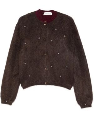 Phisique Du Role Crystal-Embellished Set - Brown