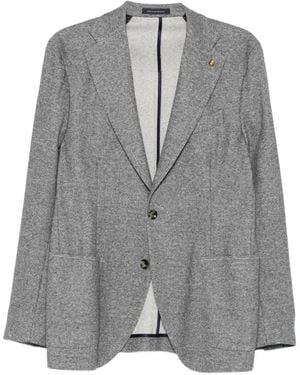 Sartoria Latorre Single-Breasted Blazer - Grey