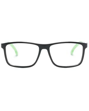 Carrera 2046T Rectangle-Frame Glasses - Black