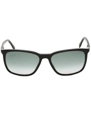 BOSS Rectangle-Frame Sunglasses - Black