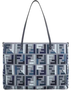 Fendi Grand Sac Roll - Bleu