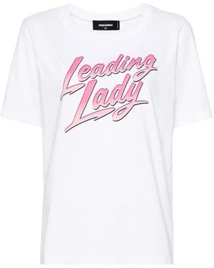 DSquared² Leading Lady Tシャツ - ホワイト