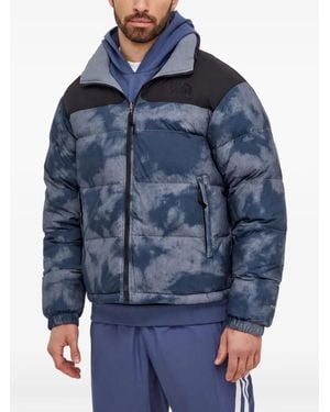 The North Face Print Panelled Jacket - Blue