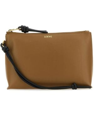 Loewe コスメポーチ - ブラウン