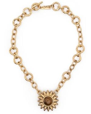 Raquel Diniz Sun Necklace - Metallic