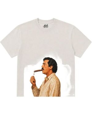 Melt Graphic-Print T-Shirt - White
