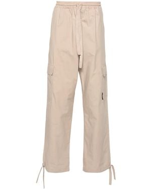 MSGM ストレート カーゴパンツ - ナチュラル