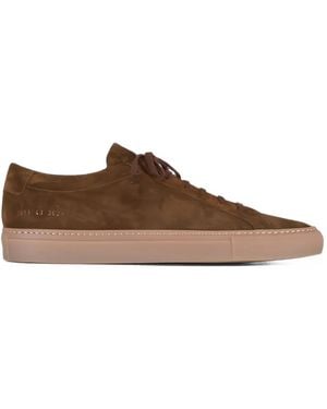 Common Projects Achilles Suede Sneakers - Brown