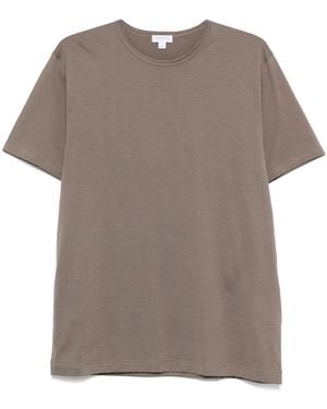 Sunspel Klassisches T-Shirt - Grau