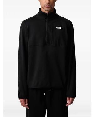 The North Face Tnf Pullover Aus Performance-Fleece Mit 1/4-Reißverschluss - Schwarz