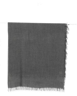Faliero Sarti Giudy Gradient Frayed Scarf - Gray