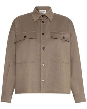 Weekend by Maxmara Stretch Wool Twill Jacket Marron Glace - Brown