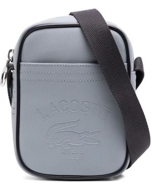 Lacoste Club 1930 Petit Piqué Effect Bag - Gray