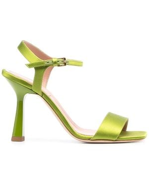 Alberta Ferretti 90Mm Open-Toe Sandals - Yellow