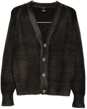 Avant Toi Button-Up Cardigan - Black