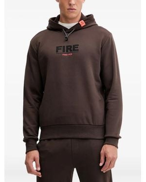 Bogner Fire + Ice Kristan Logo Hoodie - Brown