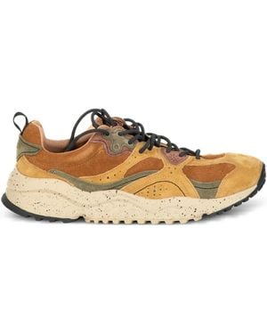 Flower Mountain Sneakers mit Schnürung - Braun