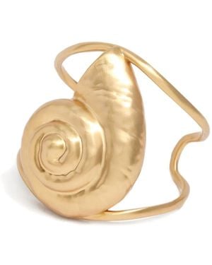 Bimba Y Lola Aged Seashell Bracelet - Metallic