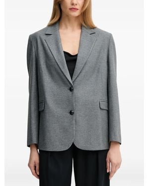GAUDI Button-Fastening Blazer - Grey