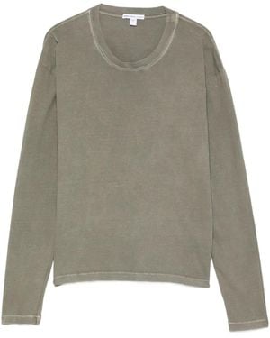 James Perse Cotton T-Shirt - Grey