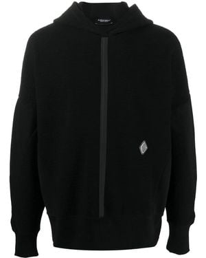 A_COLD_WALL* Concealed Zipped Hoodie - Black