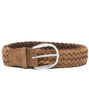Orciani Plot Belt - Brown