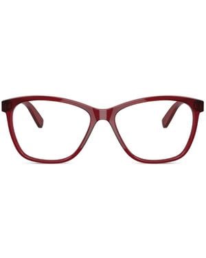 Oakley Alias Bril Met Cat-Eye Montuur - Rood