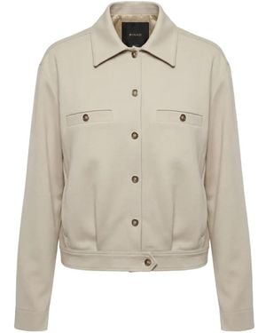 Pinko Button-Fastening Shirt Jacket - White