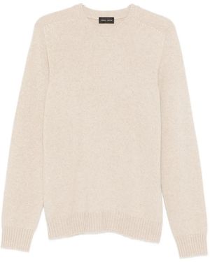 Roberto Collina Fine-Knit Sweater - White