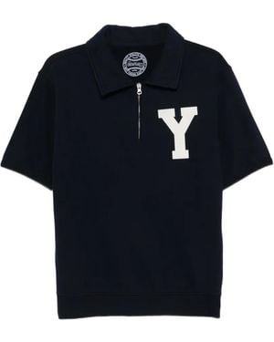 chesapeake's Short-Sleeve Zip Polo Shirt - Blue