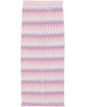 Mc2 Saint Barth Caitlyn midi skirt - Rosa