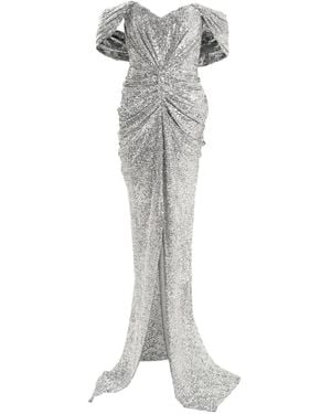 Ana Radu Off-Shoulder Maxi Dress - White