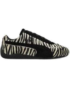 PUMA Easy Rider Zebra-Print Trainers - Black