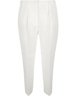 Fabiana Filippi Pleated Trousers - White