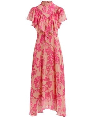 Essentiel Antwerp Honolulu Maxi Dress - Pink