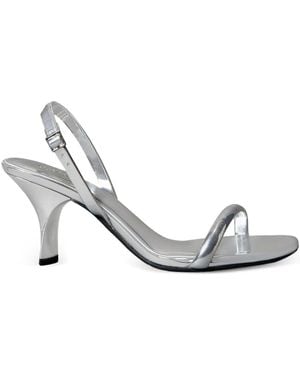 Calvin Klein Sandales À Bride Arrière - White