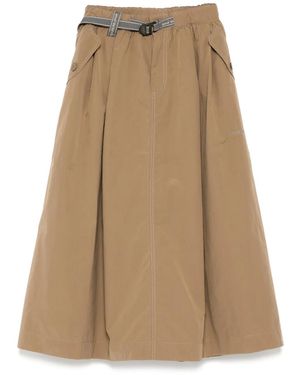 and wander Cargo Skirt - Natural